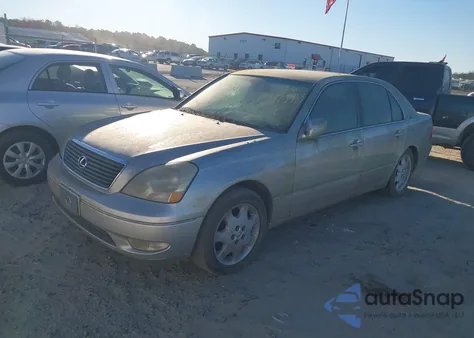 2001 Lexus Ls 430 z USA, uszkodzony, nr VIN JTHBN30F410025290